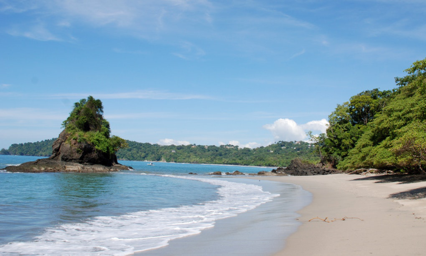 Treat your Mum to a picnic, or just a quiet walk where you ask her how SHE'S doing. Costa Rica Mother's Day Image: A lovely empty shoreline of Manuel Antonio National Park.