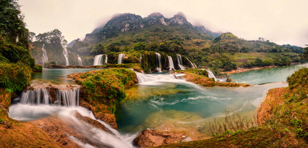 Ban Gioc waterfall photo 2