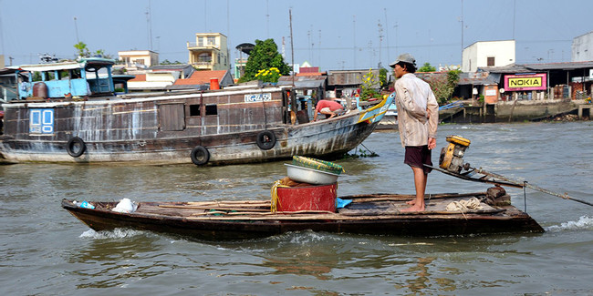 Cai Be Floating Market