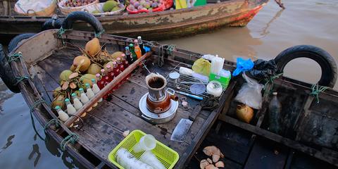 Cai Rang floating Market Vietnam