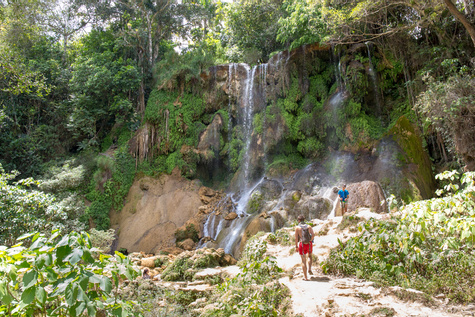 El Nicho Waterfall