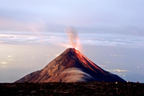Fuego Volcano Guatemala