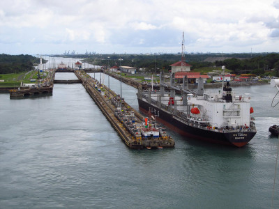 Panama - Gatun Locks Panama Canal