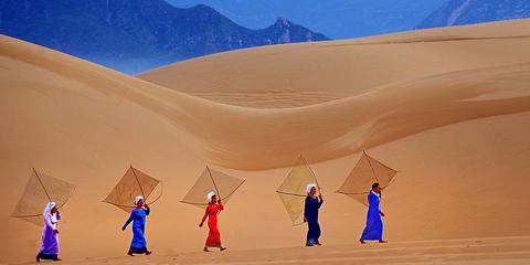 Golden Sand Dune Mui Ne Vietnam