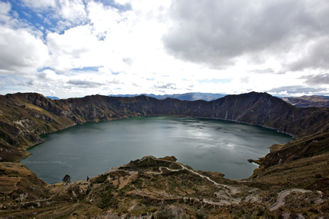 Quilotoa Lagun