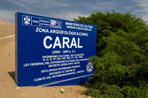 Lost Pyramid of Caral Peru