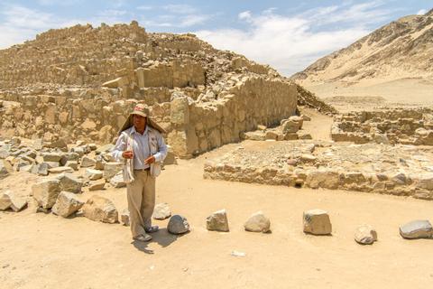 Lost Pyramid of Caral Peru