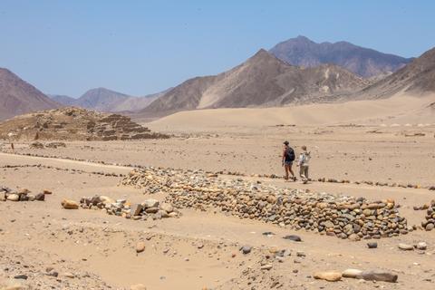 Lost Pyramid of Caral Peru