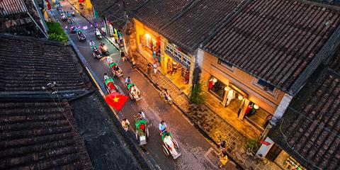 Old town Hoi An Vietnam