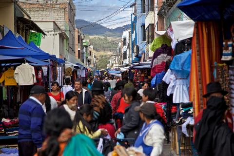 Otavalo Textile Market Ecuador