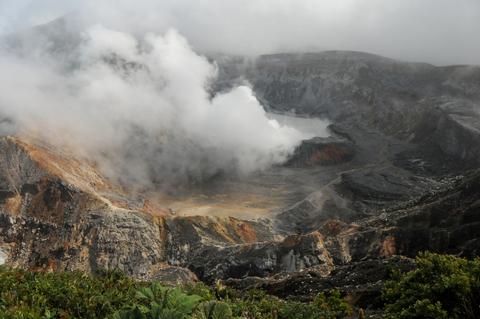 Poas Volcano National Park Costa Rica