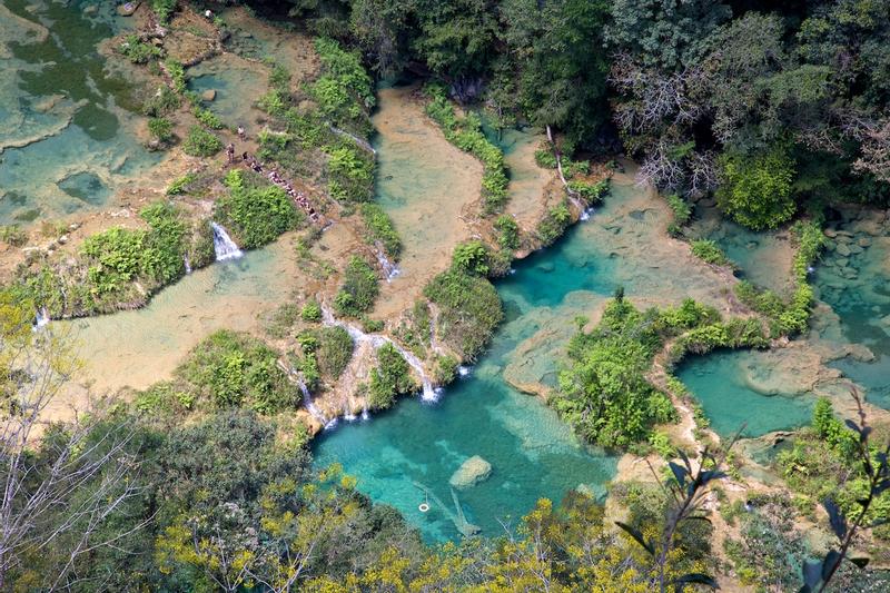 Semuc Champey's Turquoise Pools - Central Highlands, Guatemala | Anywhere