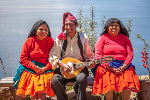 Isla Taquile Peru