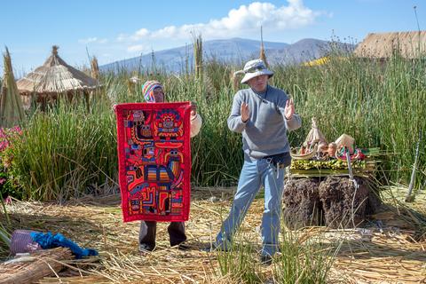 Uros Floating Islands Peru