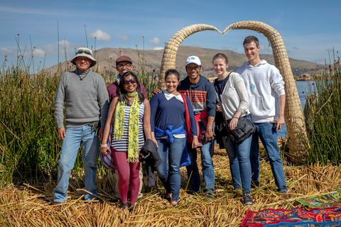 Uros Floating Islands Peru