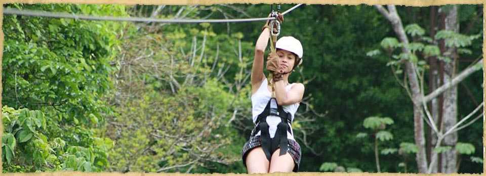 Bocawina Zip line & Waterfall Rappelling