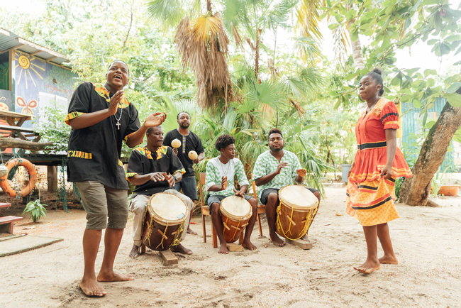 Garifuna Drumming and Bioluminiscence River Tour (night) Photo