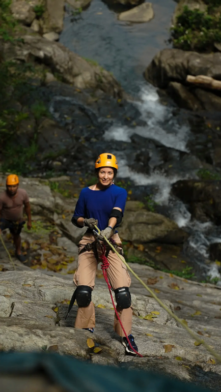 M Waterfall Rappelling  photo 2