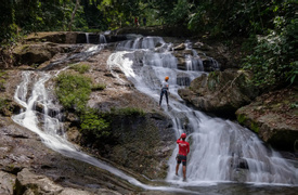 M Waterfall Rappelling