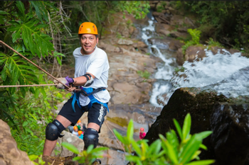 M Waterfall Rappelling  photo 3