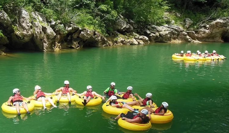 Maya World River Tubing & Waterfall Swim photo