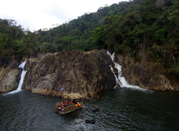 Jungle Pontoon Waterfall Adventure Tour photo 2