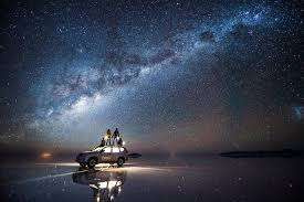 Stargazing on the Uyuni Salt Flats