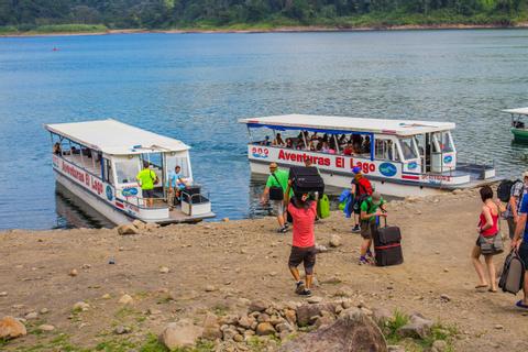 Taxi-Boat-Taxi Arenal to Monteverde Costa Rica