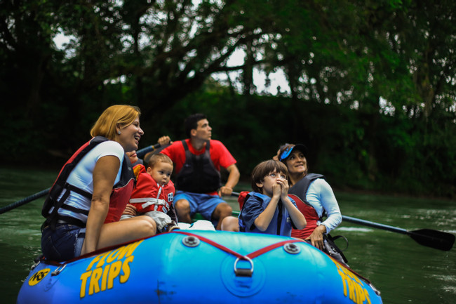 Twilight Safari Float at Penas Blancas River photo