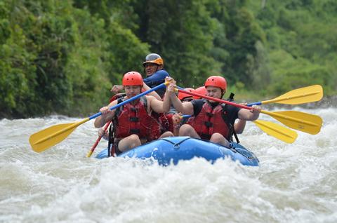 Rafting on the Savegre River Costa Rica