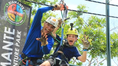 Superman Zip-line Aerial Pass Costa Rica