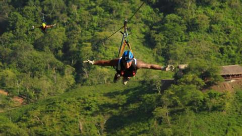 Superman Zip-line Aerial Pass  Costa Rica