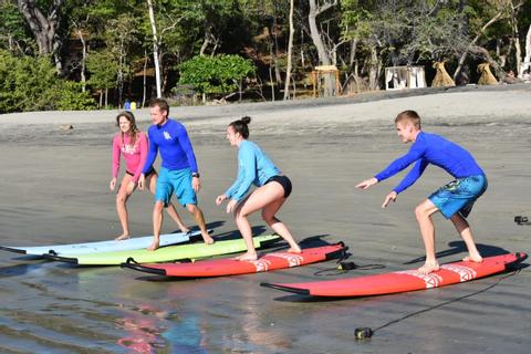 Beginners Surf Lessons at Playa Iguanitas Costa Rica