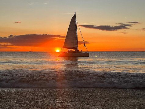 Zafira Catamaran Private Sunset Tour