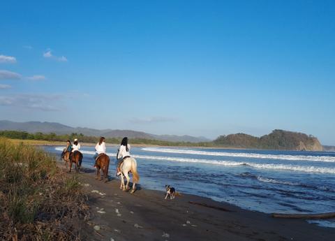 Selva y paseo a caballo por la playa de Buena Vista Costa Rica