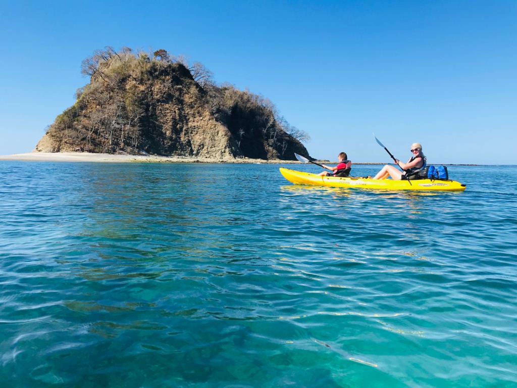 Ocean Kayak and Snorkel Isla Chora Nicoya Peninsula