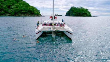 Marlin del Rey Catamaran at Tamarindo Beach with transportation photo 3
