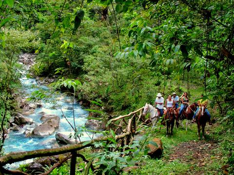 Área del Volcán Tenorio Costa Rica