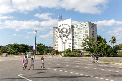 Vedado Neighborhood Cuba