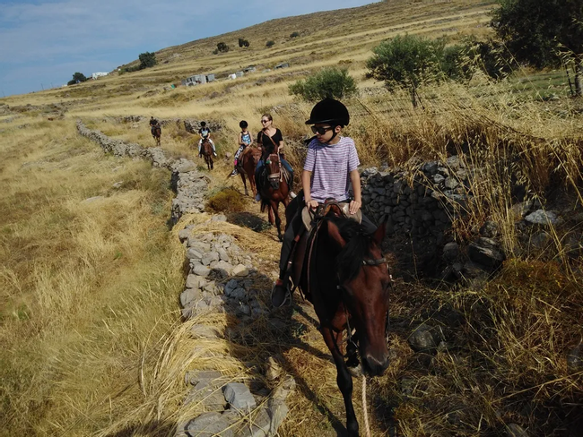 Sunrise Horse Riding Photo
