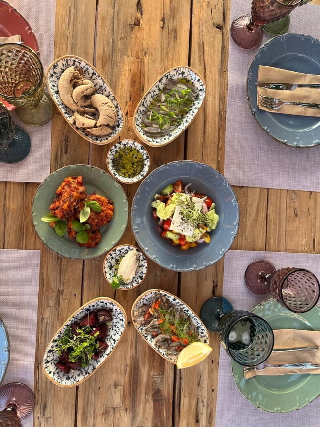 Authentic Santorini Views, Wines and Farm Tastes Photo