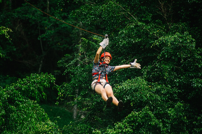 Extreme Canopy in Lanquin Photo