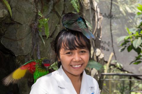 Bali Bird Park Indonesia