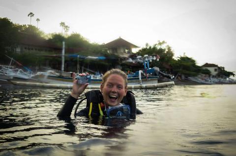 Scuba Diving in Amed Indonesia