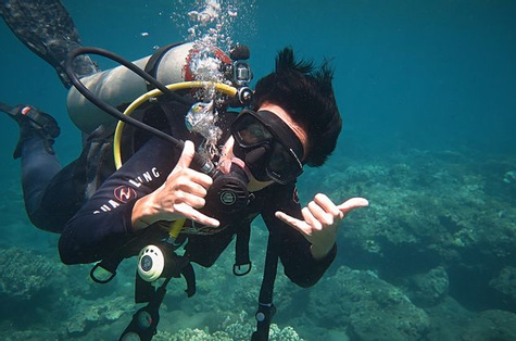 Scuba Diving in Amed