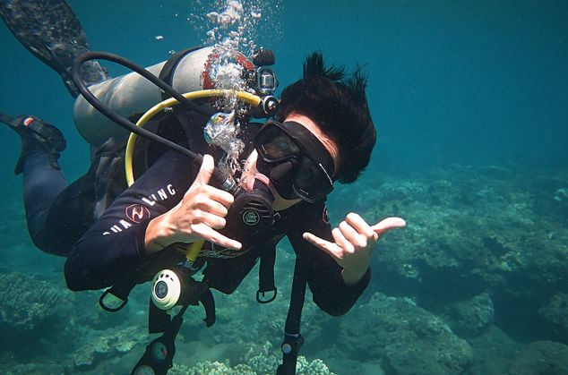 Scuba Diving in Amed