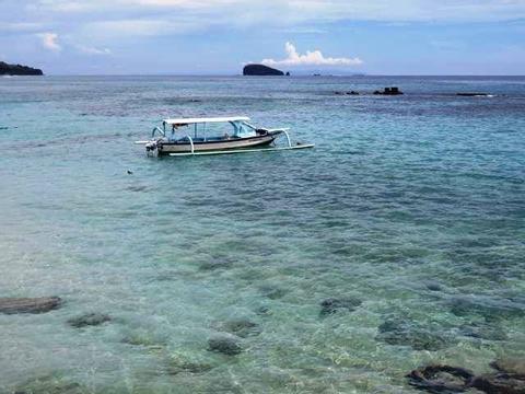 Snorkeling at the Blue Lagoon Indonesia