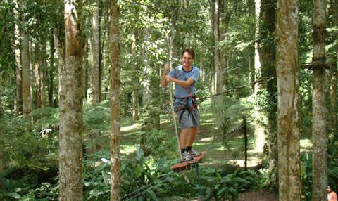 Family Treetop Adventure Indonesia