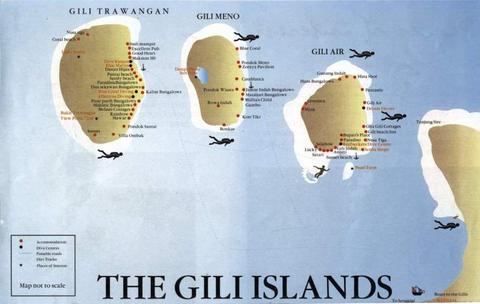 Three Gili Islands Tour Indonesia