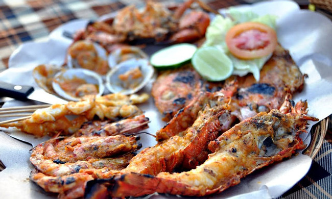 Dinner in Jimbaran  photo